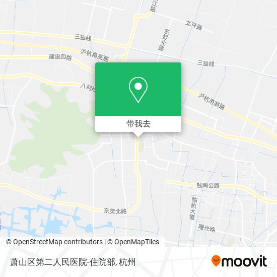 萧山区第二人民医院-住院部地图