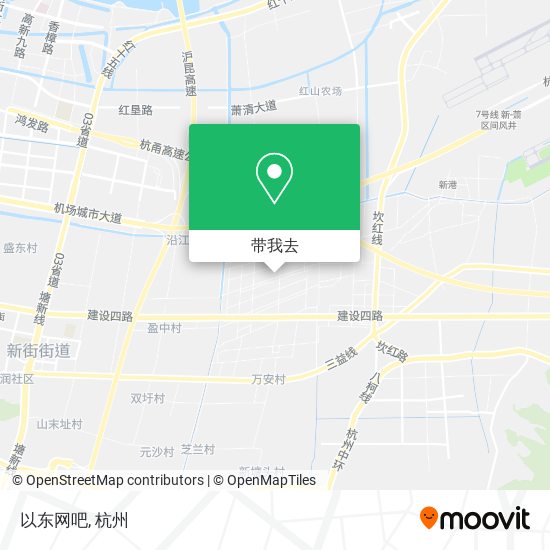 以东网吧地图