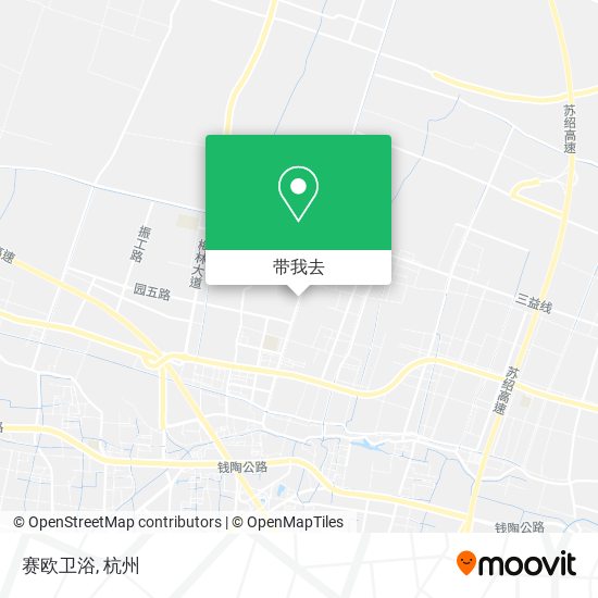 赛欧卫浴地图