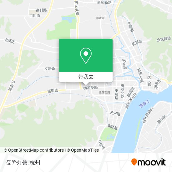 受降灯饰地图