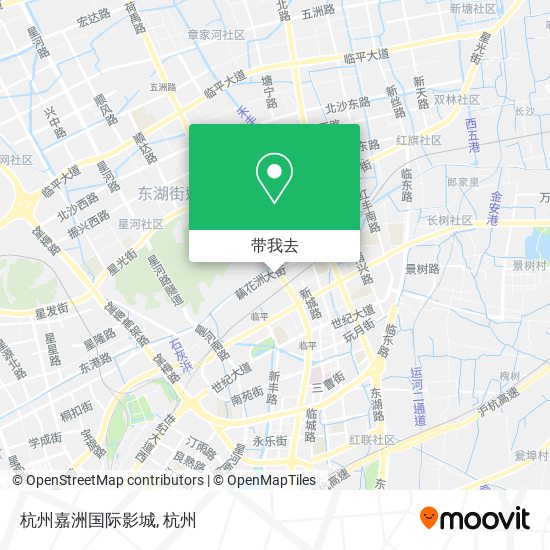 杭州嘉洲国际影城地图