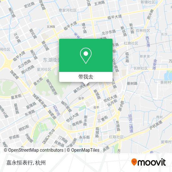 嘉永恒表行地图