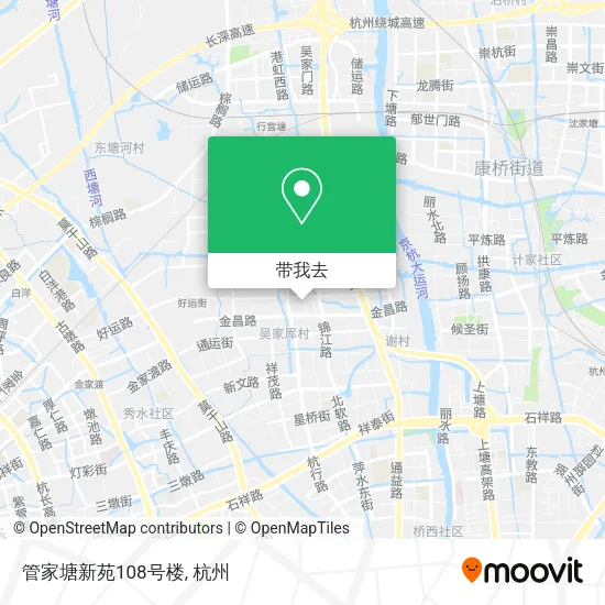管家塘新苑108号楼地图