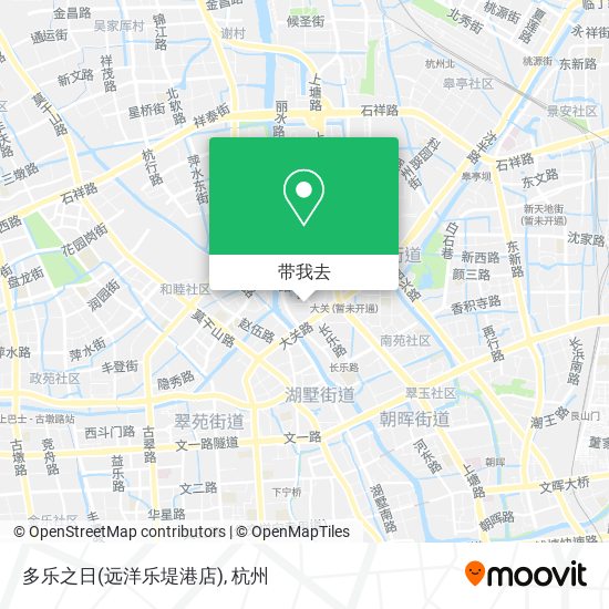 多乐之日(远洋乐堤港店)地图