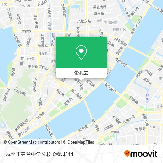 杭州市建兰中学分校-C幢地图