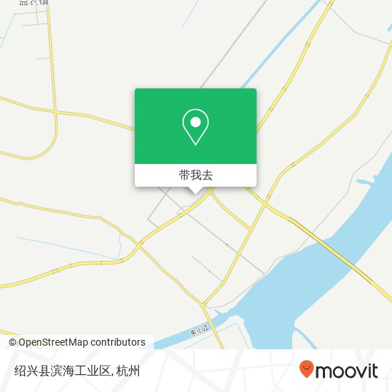 绍兴县滨海工业区地图