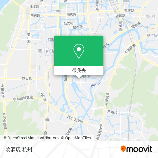 烧酒店地图