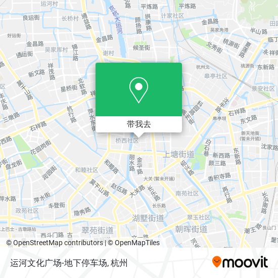 运河文化广场-地下停车场地图