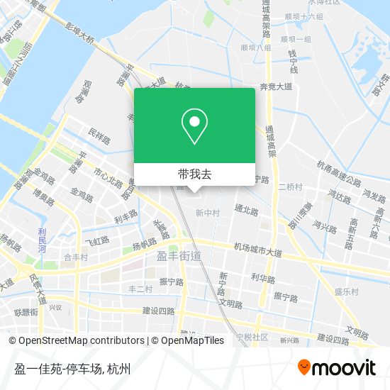 盈一佳苑-停车场地图