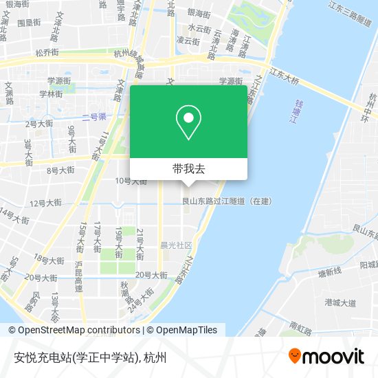 安悦充电站(学正中学站)地图