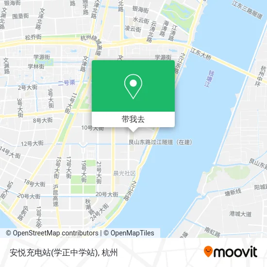 安悦充电站(学正中学站)地图