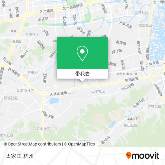 太家庄地图