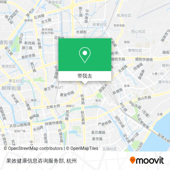 果效健康信息咨询服务部地图