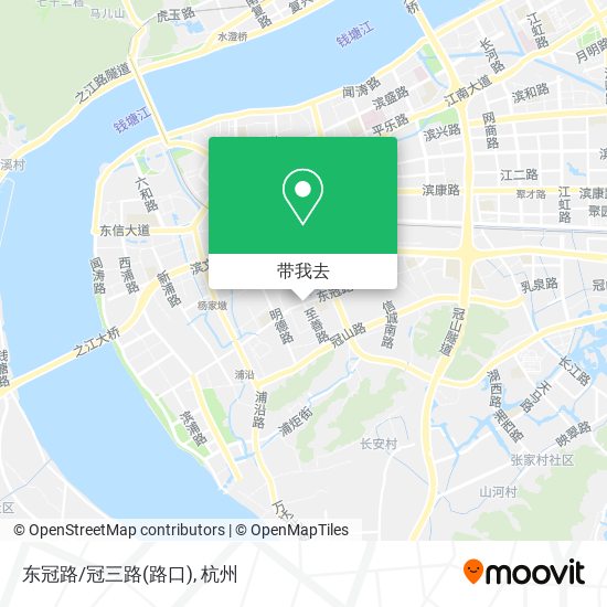东冠路/冠三路(路口)地图