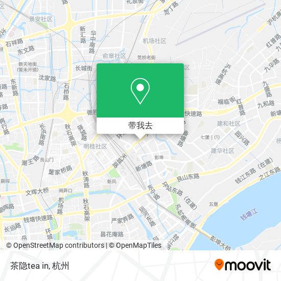 茶隐tea in地图