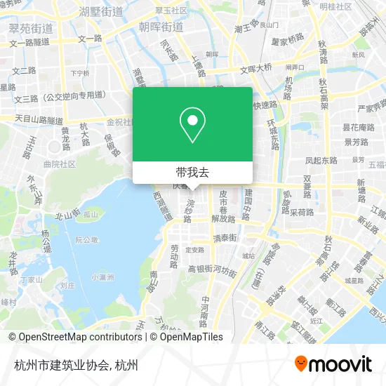 杭州市建筑业协会地图