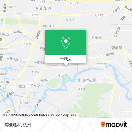 涛业建材地图