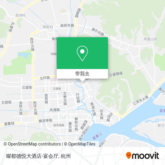 耀都德悦大酒店-宴会厅地图
