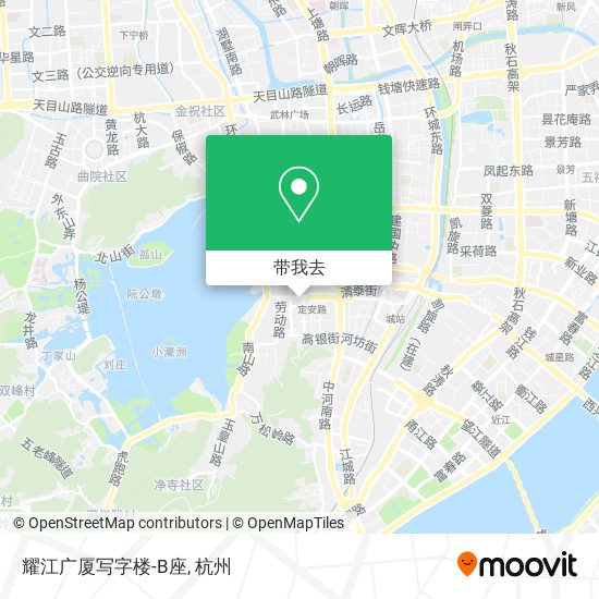 耀江广厦写字楼-B座地图