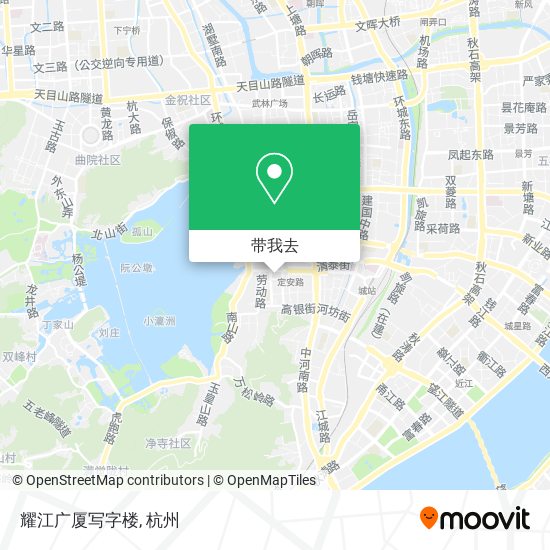 耀江广厦写字楼地图