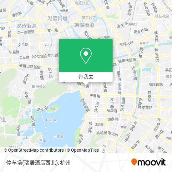 停车场(瑞居酒店西北)地图