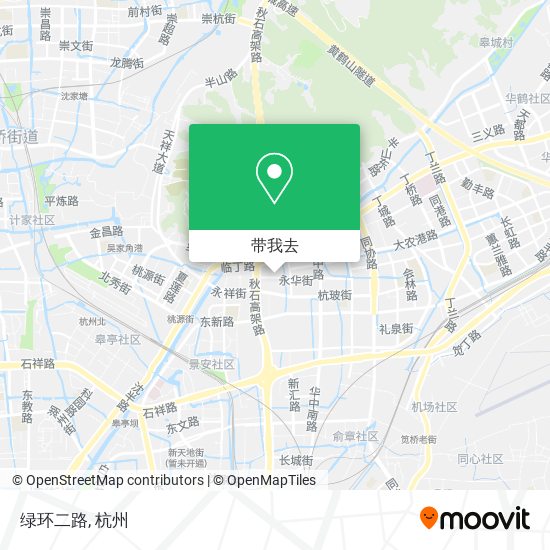 绿环二路地图