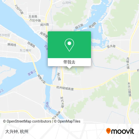 大兴钟地图
