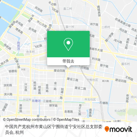 中国共产党杭州市黄山区宁围街道宁安社区总支部委员会地图