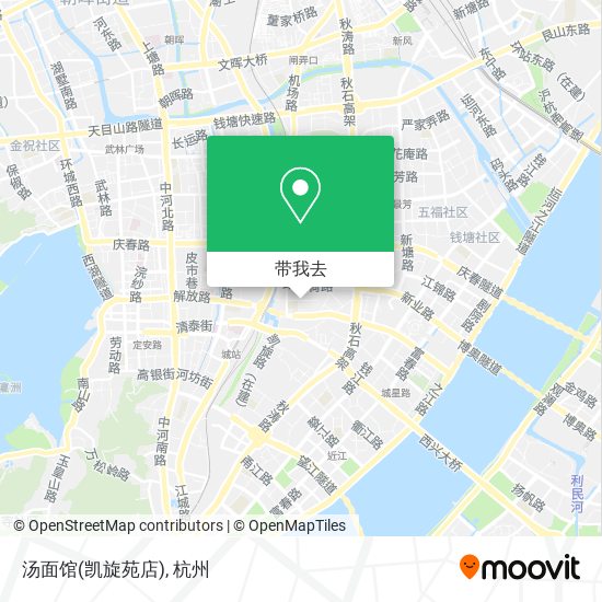 汤面馆(凯旋苑店)地图