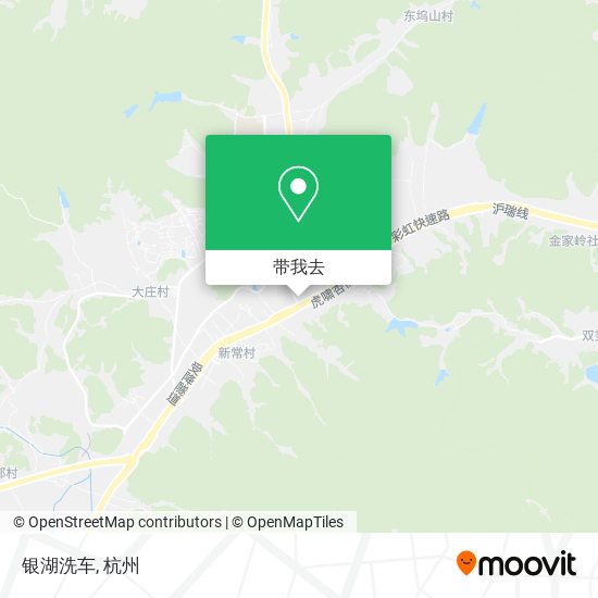 银湖洗车地图