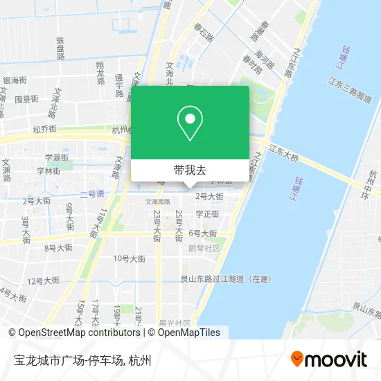 宝龙城市广场-停车场地图