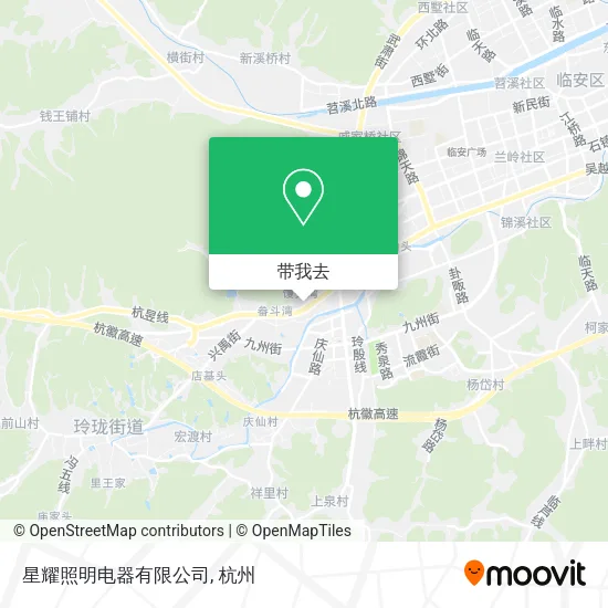 星耀照明电器有限公司地图