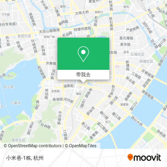 小米巷-1栋地图