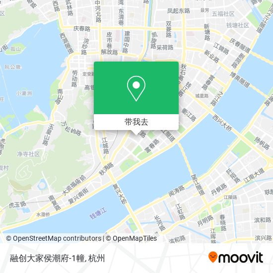 融创大家侯潮府-1幢地图