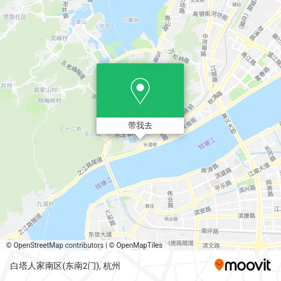 白塔人家南区(东南2门)地图