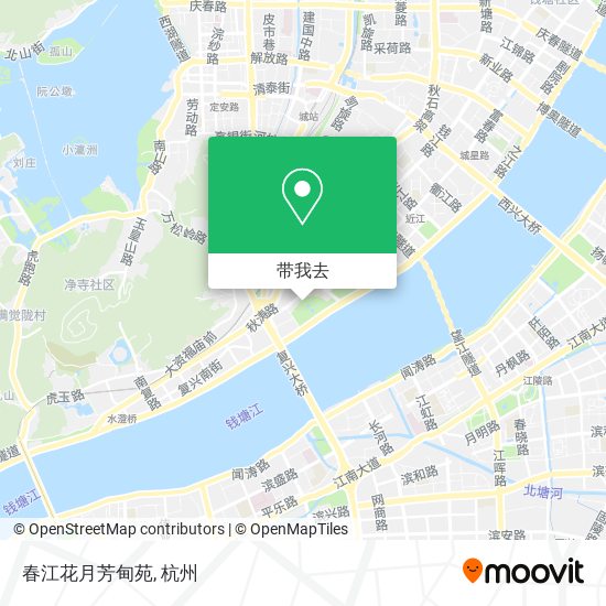 春江花月芳甸苑地图