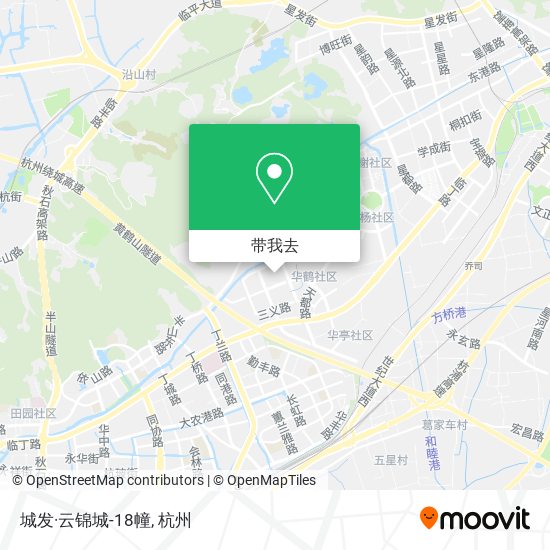 城发·云锦城-18幢地图