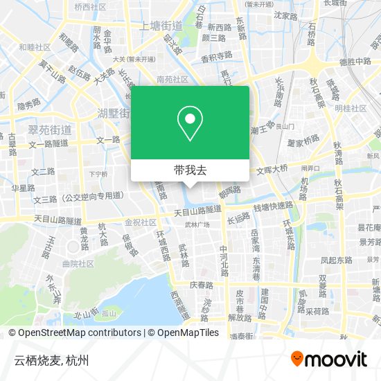 云栖烧麦地图