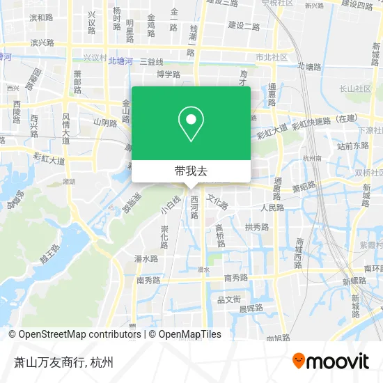 萧山万友商行地图