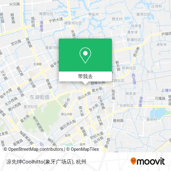 凉先绅Coolhitto(象牙广场店)地图