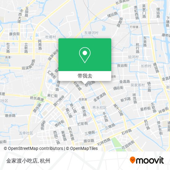 金家渡小吃店地图