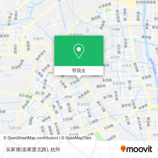 吴家塘(金家渡北路)地图