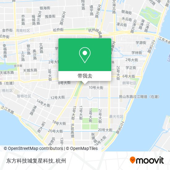 东方科技城复星科技地图