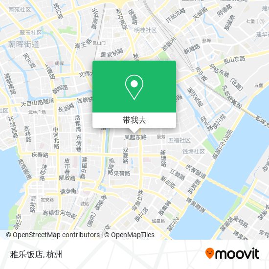 雅乐饭店地图
