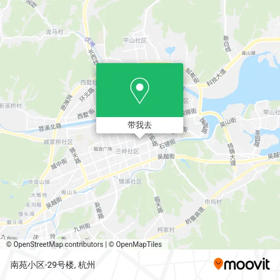 南苑小区-29号楼地图