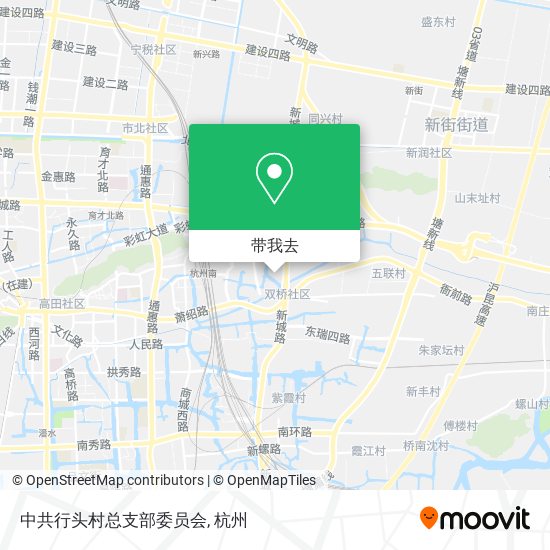 中共行头村总支部委员会地图