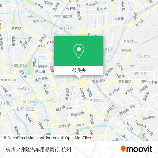 杭州比弗隆汽车用品商行地图