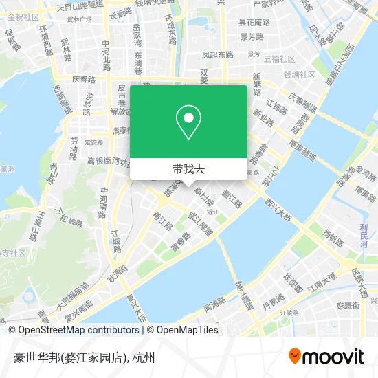 豪世华邦(婺江家园店)地图