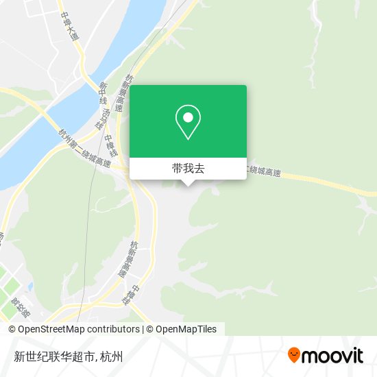 新世纪联华超市地图