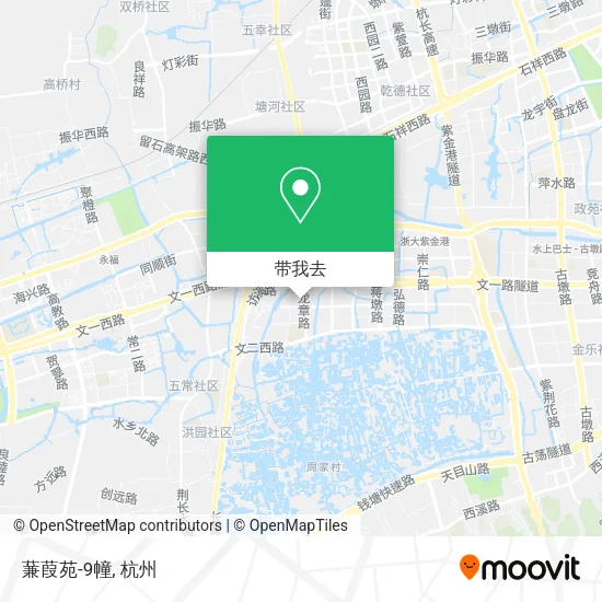 蒹葭苑-9幢地图